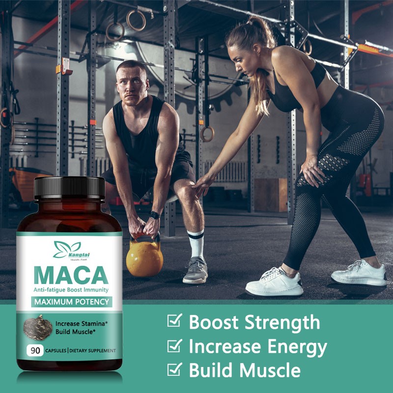 Maca Capsules Factory - OEM Herbal Ginseng Muscle Mass Immune System