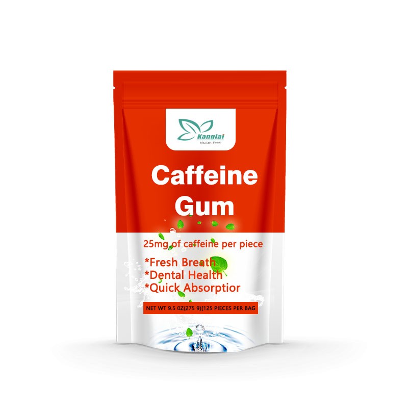 Caffeine Chewing Gum Supplier - Private Label Quick Energy Fresh Breath Mint