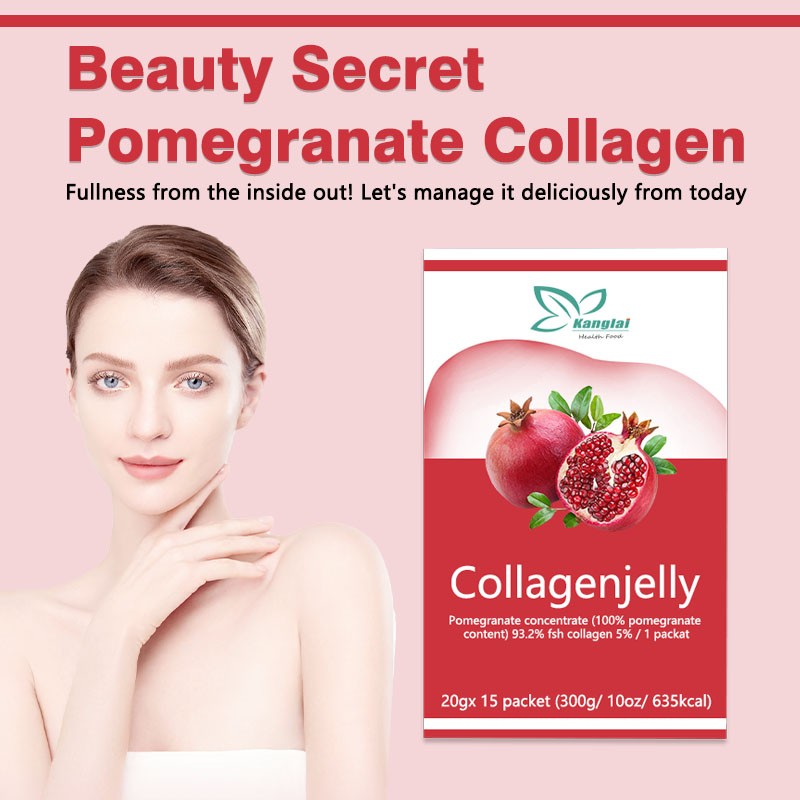 Collagen Jelly Supplier - OEM Customized Pomegranate Fish Collagen Hair Wrinkles