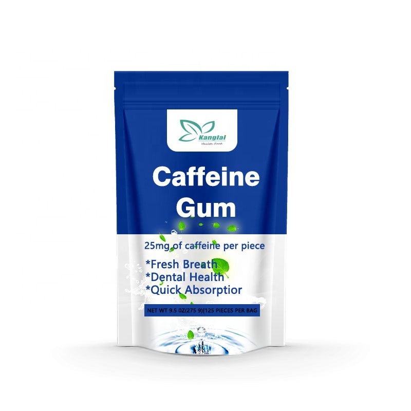 Caffeine Chewing Gum Factory - Private Label Energy Focus Adult Dental Healthy