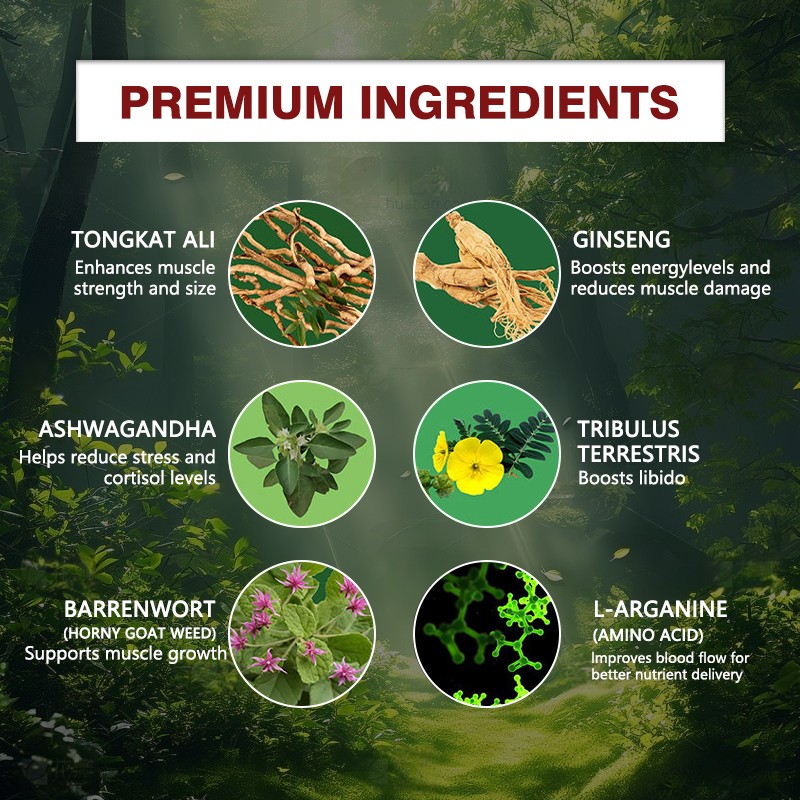 Men Energy Booster Capsules Factory - OEM ODM High Quality Muscle Growth Well-Being