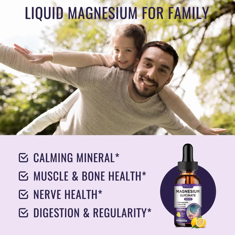 Magnesium Glycinate Drops Manufacturer - OEM Calm Drop Chamomile Nerve Bowel Function