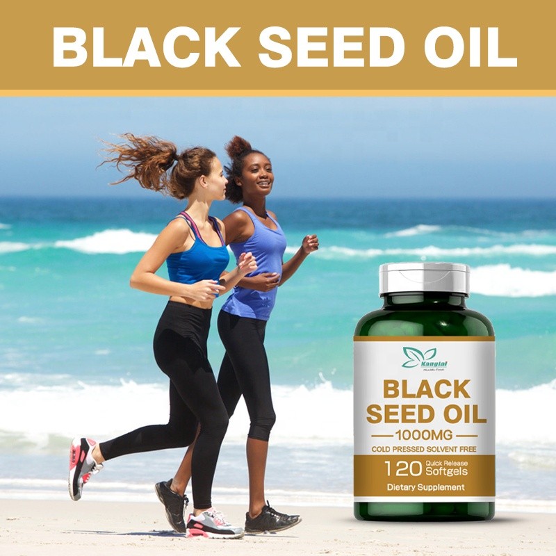 Black Seed Oil Softgels Supplier - OEM ODM Cold Pressed Women Men Overall Healthy