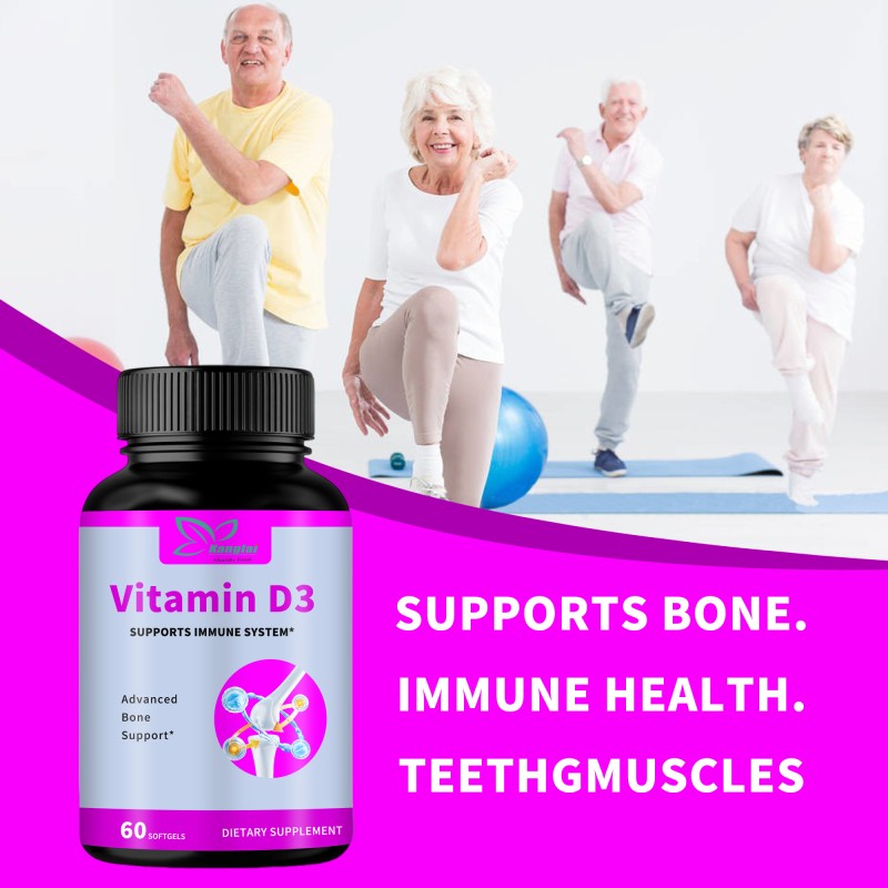 Vitamin D3 Softgel Supplier - Factory Direct Organic Bone Immune Health Extract