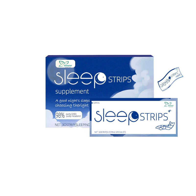 Sleep Strips Factory - Lower Price Stay Asleep Longer GABA Vitamin Mint Film