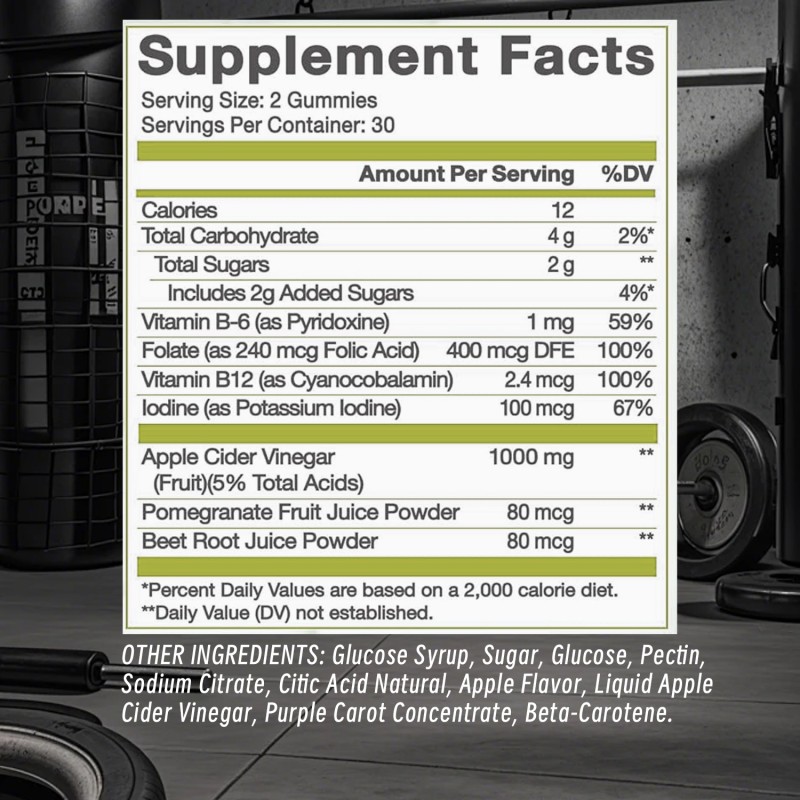 Weight Loss Gummies Supplier - Lower Price Appetite Control Organic ACV Candy