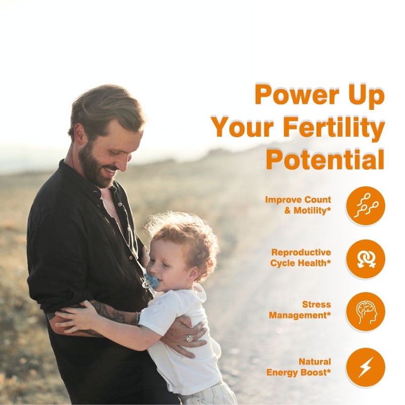 Male Fertility Capsules Factory - Factory Wholesale Sperm Count Motility Vitamin