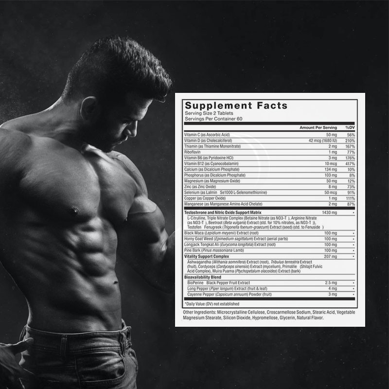 Black Maca Tablets Manufacturer - High Quality Ashwagandha Calcium Male Vitality