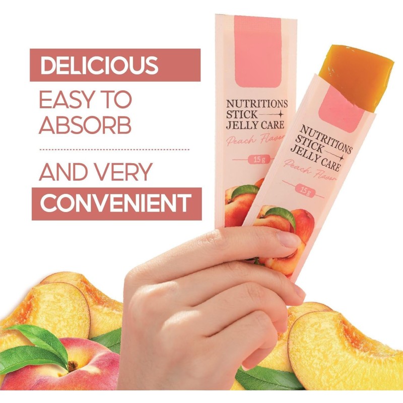 Collagen Supplement Jelly Supplier - Private Label Organic Nutrition Anti-aging Peach