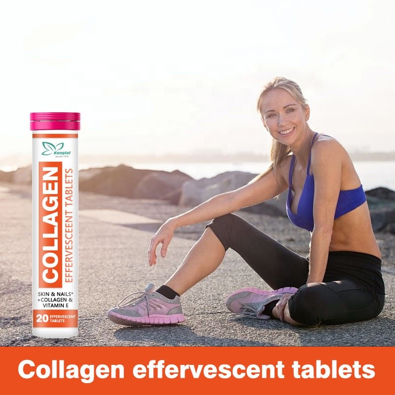Collagen Electrolyte Tablets Factory - Private Label Vitamin C Hair Skin Nails