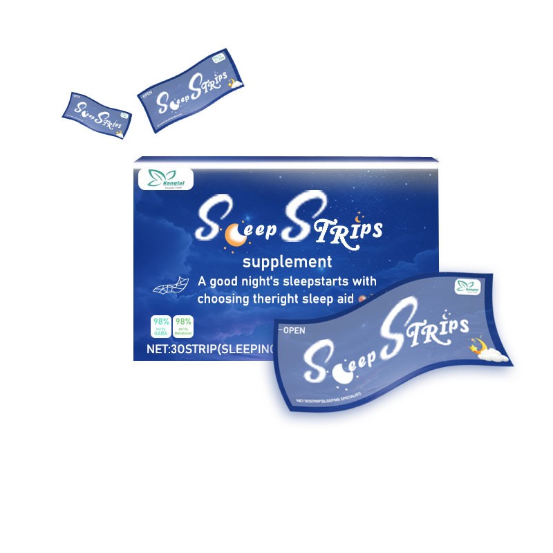 Sleep Strips Supplier - High Selling GABA Best Sleep Longer Vitamin Mint