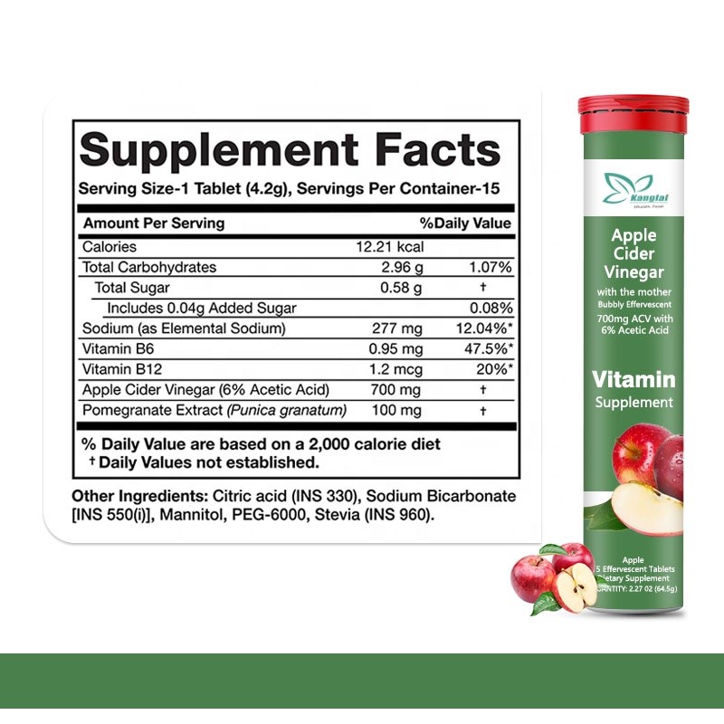 ACV Tablets Supplier - OEM Halal Apple Cider Vinegar Weight Loss Digestion