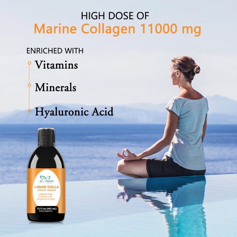 Marine Collagen Oral Liquid Factory - Hot Selling Hydrolyzed Fish Beauty Skin Bones