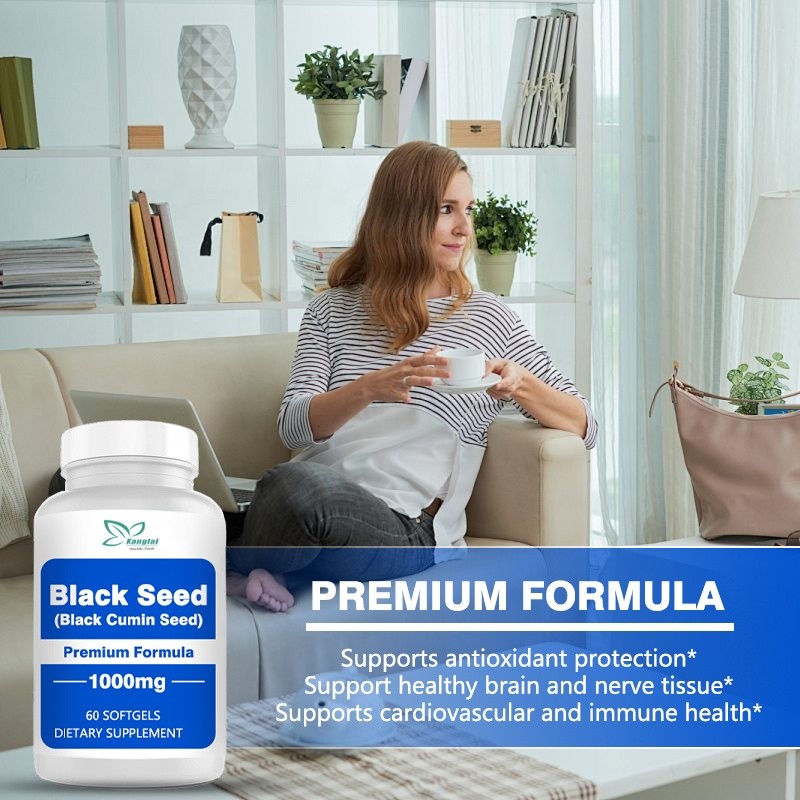 Black Cumin Seed Oil Softgels Factory - Premium Quality Antioxidant Protection Immune