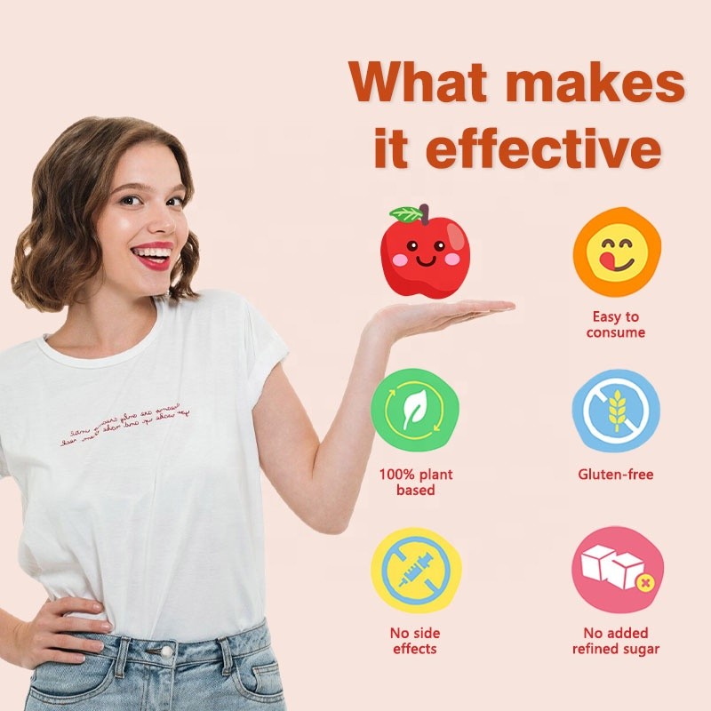 Apple Cider Vinegar Tablets Factory - OEM Supplements Slimming ACV Women Digestion