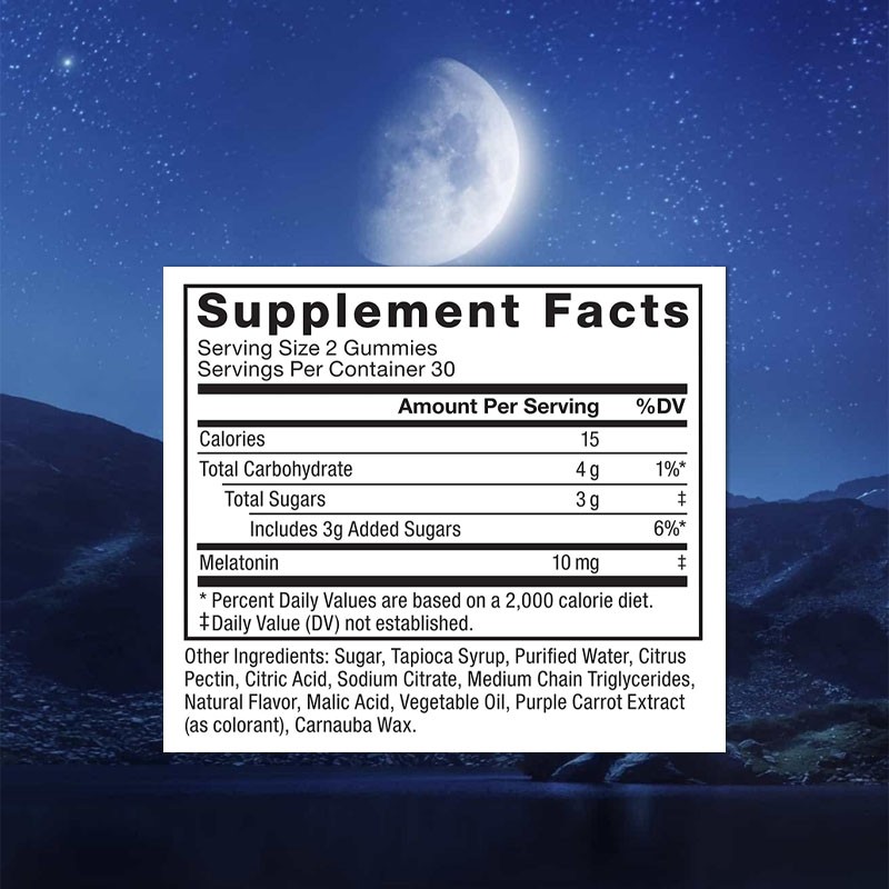 Sleep Melatonin Gummies Supplier - Factory Wholesale Relaxation Sleep Quality