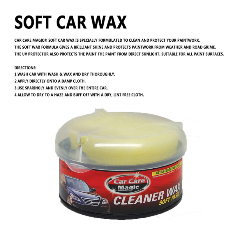 Car Soft Wax Factory - 2022 High Quality Carnauba Formula