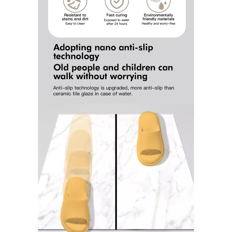 Anti-Slip Coating Factory - Roll-On Bathroom Slip Prevention