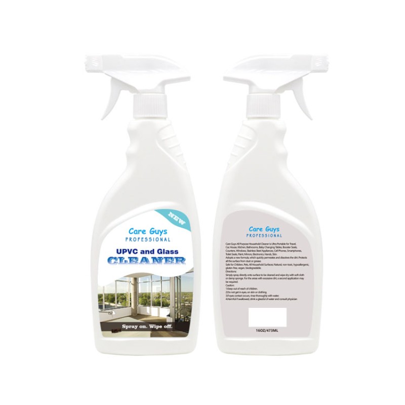 UPVC Glass Cleaner Supplier - Waterless Safe Dirt Removal Indoor Outdoor