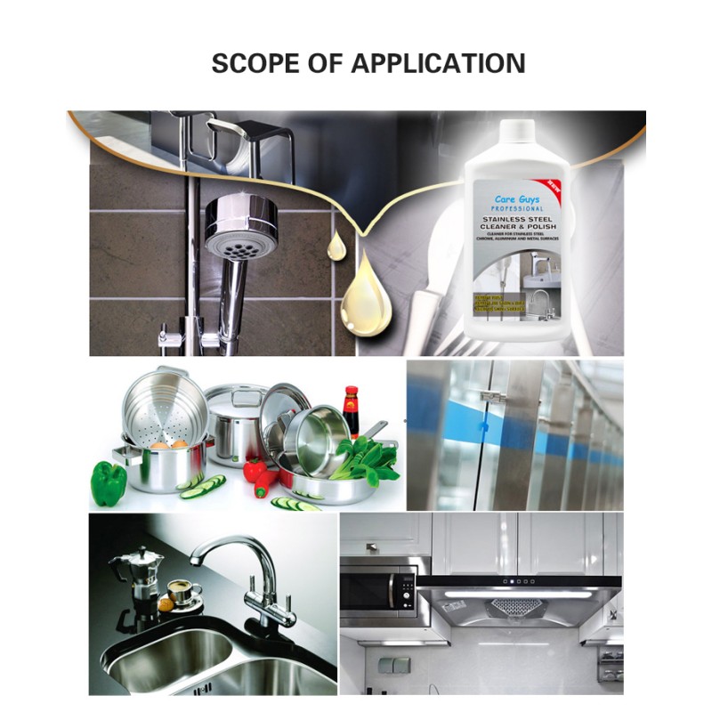 Stainless Steel Protector Supplier - 473ml Polish Streak-Free Shine