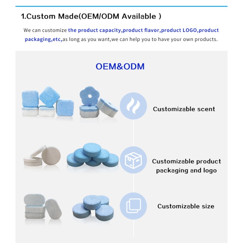 Multi-purpose Cleaner Tablets Manufacturer - New Product OEM Custom Packing