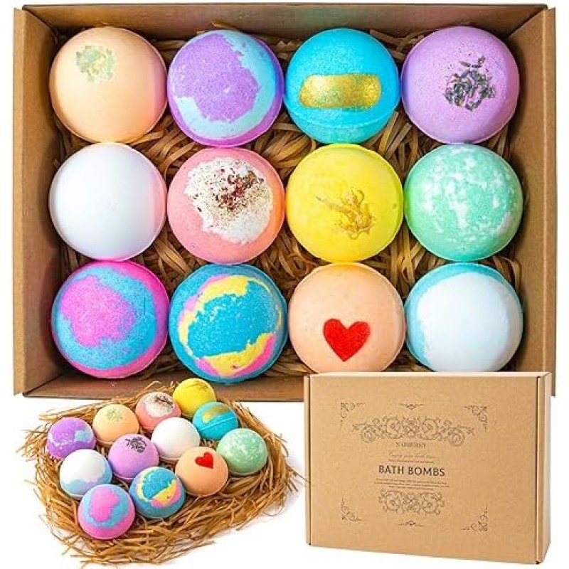 Bath Fizzies Factory - Gift Set Women Mother's Day Bubble Bombs