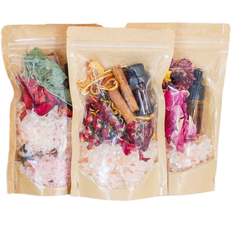 Bath Sea Salt Manufacturer - 100g 200g Essential Oil Infused