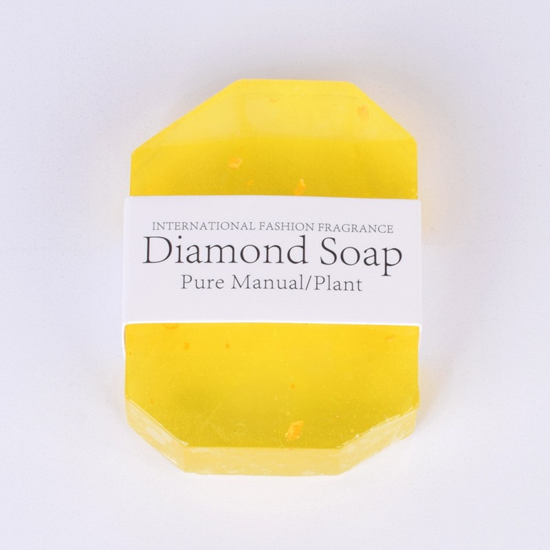 Geode Soap Manufacturer - Crystal Gold Foil Whitening Face