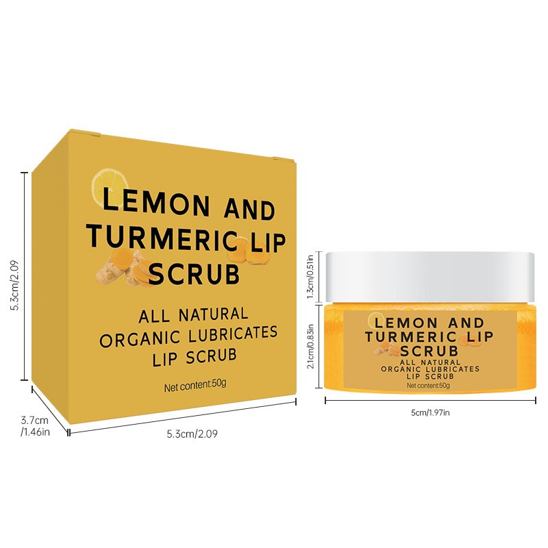 Lip Scrub Cream Manufacturer - Turmeric Moisturizing All Skin Types