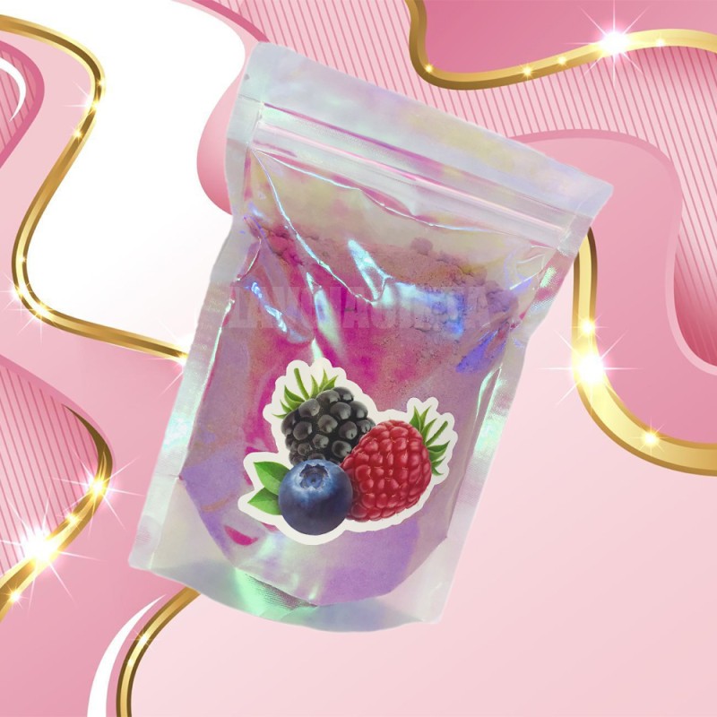 Bath Bomb Powder Supplier - Organic Bubble Shimmer Cracked Bag