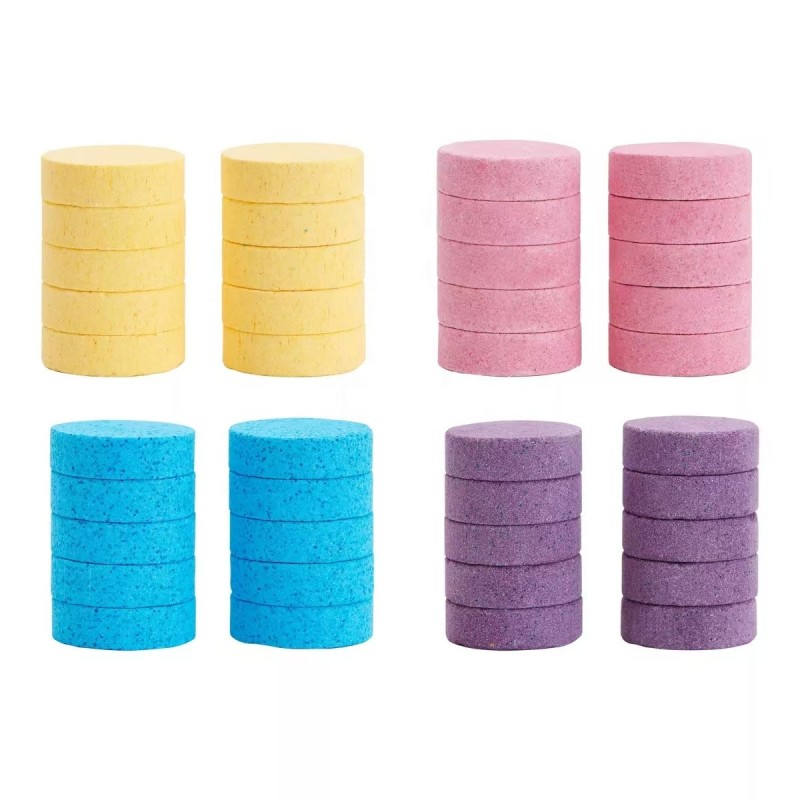 Bath Color Tablets Manufacturer - 6 Colors Non-Toxic Fragrance-Free