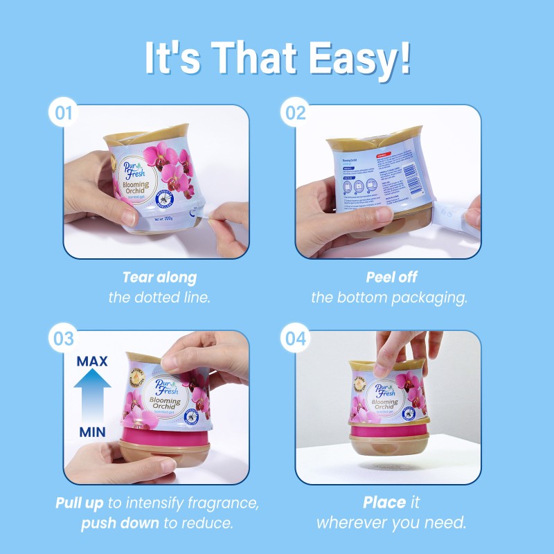 Gel Air Freshener Supplier - Charming Cherry 200g Elegant Alluring Home Car