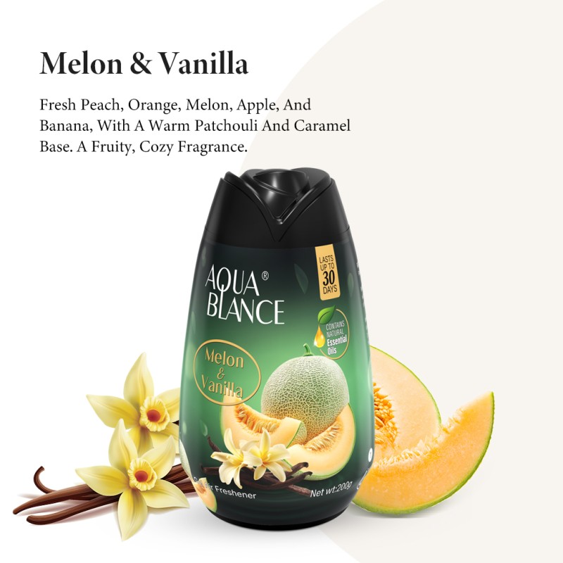 Gel Air Freshener Factory - 200g Eco-Friendly Melon Vanilla Lavender Office