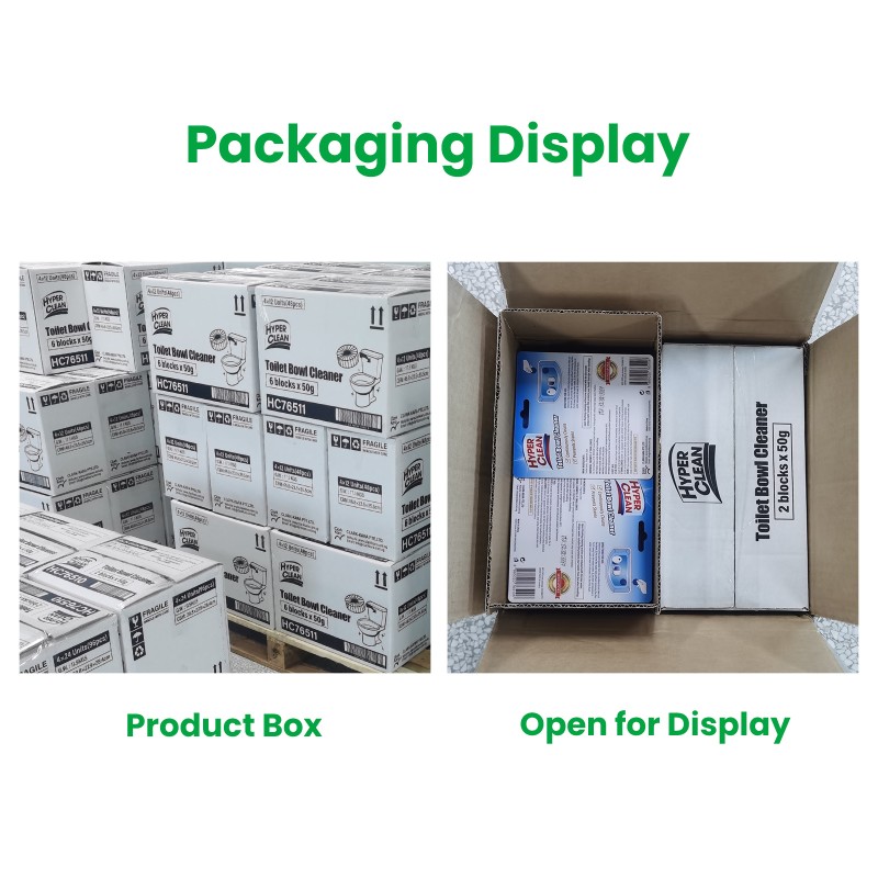 Toilet Bowl Cleaner Manufacturer - Factory Tablet 50g Automatic Blue Bubbles