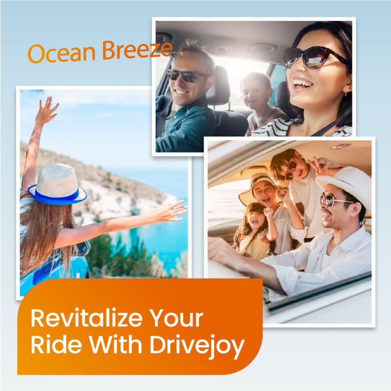 Liquid Air Refresher Manufacturer - Ocean Breeze 4ml Plastic Vent Clip Aromatherapy