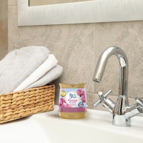 Solid Air Freshener Factory - Blooming Orchid 200g Bathroom Odor Elimination