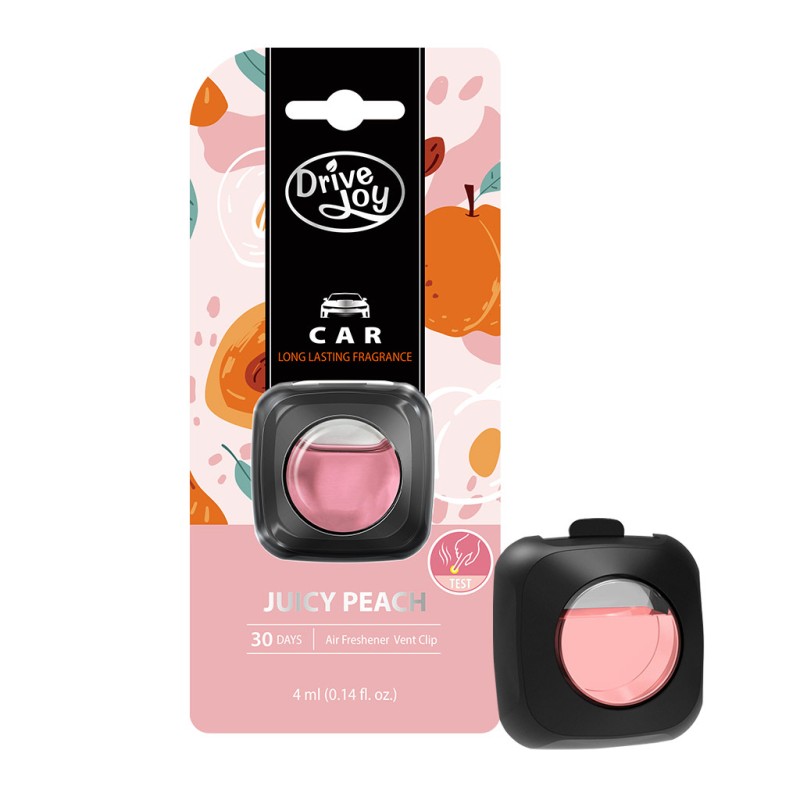 Auto Air Freshener Manufacturer - Modern 4ml Juicy Peach Vent Clip Aromatherapy