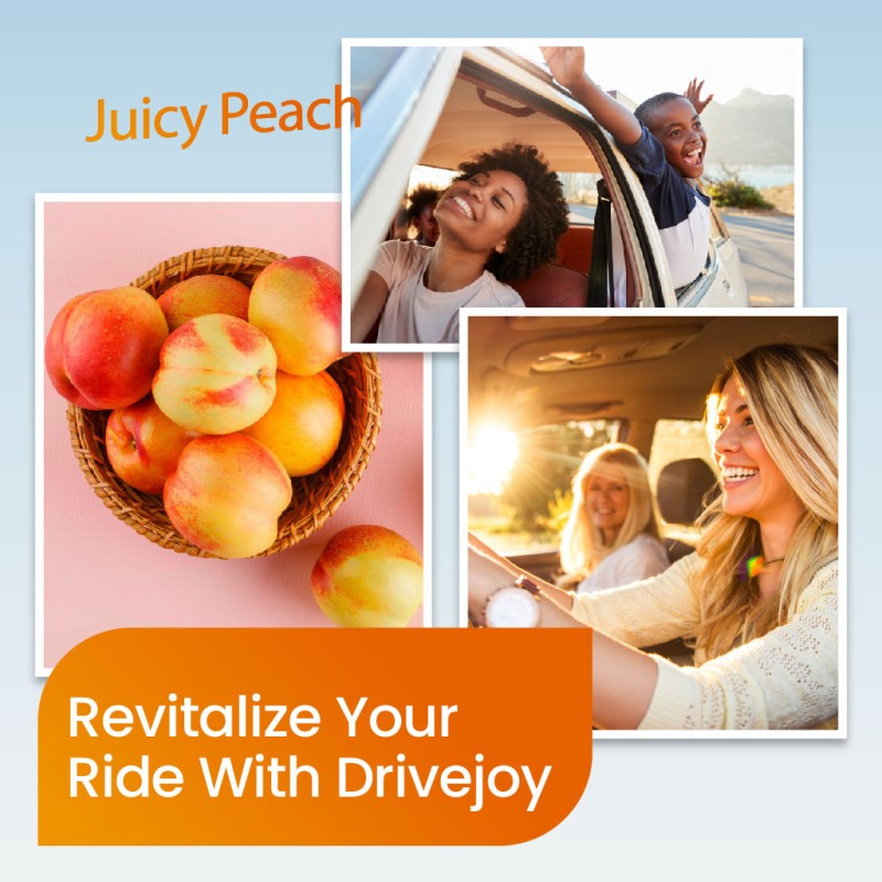 Car Air Freshener Factory - Modern Luxury 4ml Juicy Peach Natural Fragrance