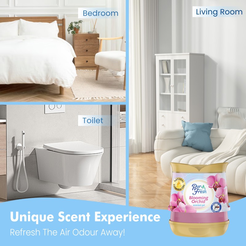 Aroma Gel Air Fresheners Factory - Sustainable Lavender Perfume Improved Indoor