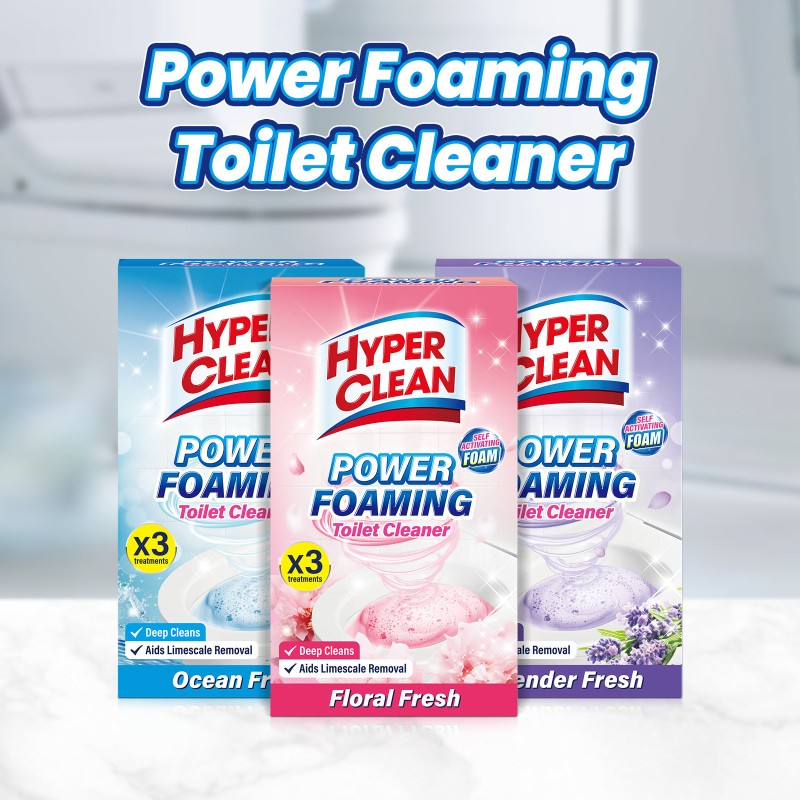 Toilet Cleaner Powder Manufacturer - Essential Deodorization Lavender Foaming Bowl