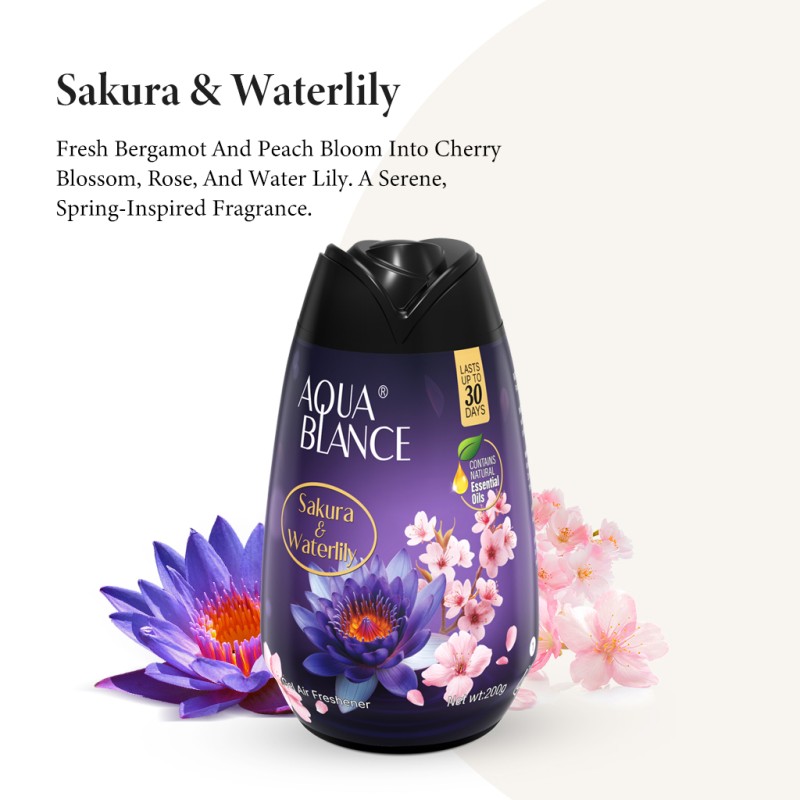 Non-Toxic Air Freshener Manufacturer - Sakura Waterlily Lavender Odor Elimination Home
