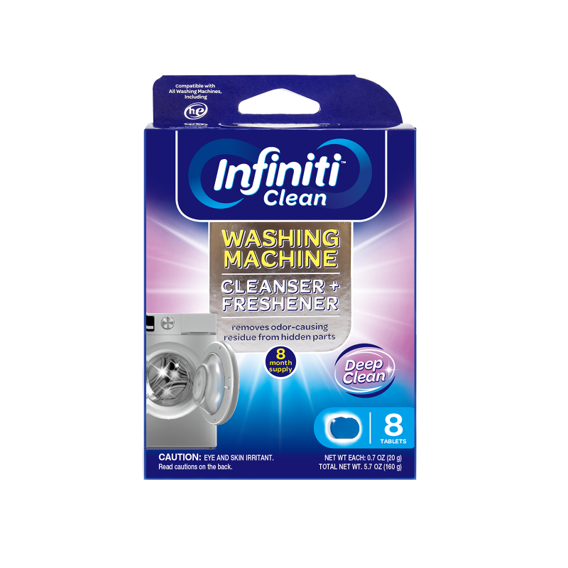Laundry Machine Cleaner Factory - Infiniti Clean Effervescent Drum Stain Descaler