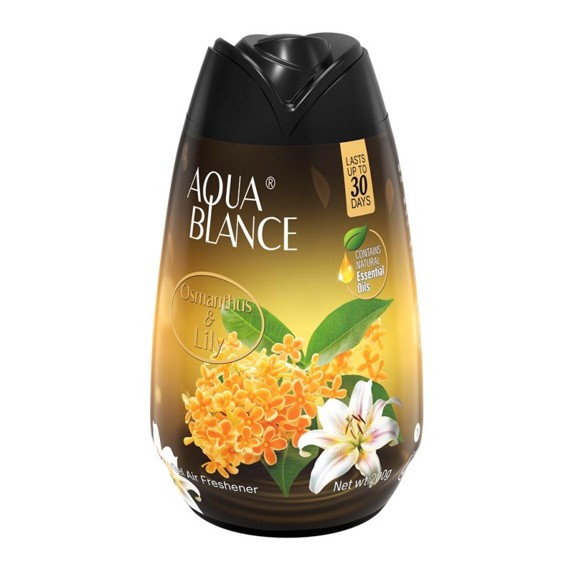 Gel Air Freshener Factory - Eco-Friendly 200g Lily Osmanthus Deodorizer Office
