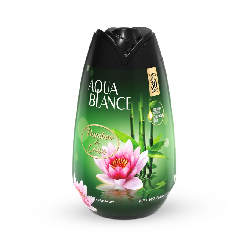 Odor Eliminator Gel Supplier - 200g Bamboo Lotus Scented Daily Use Stocked