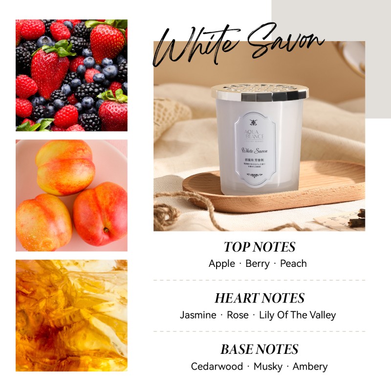 Solid Air Freshener Manufacturer - 150g White Savon Bathroom Car Liquid Pattern