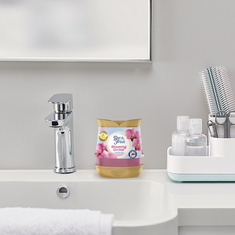 Gel Air Freshener Manufacturer - Blooming Orchid 200g Solid Home Fragrance