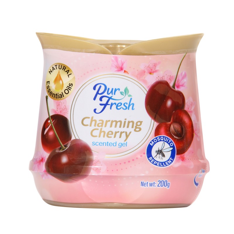 Gel Air Freshener Supplier - Charming Cherry 200g Elegant Alluring Home Car