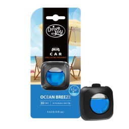 Liquid Air Refresher Manufacturer - Ocean Breeze 4ml Plastic Vent Clip Aromatherapy