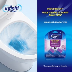 Toilet Tank Cleaner Manufacturer - Infiniti Automatic Freshener Solid Fragrance Tablets