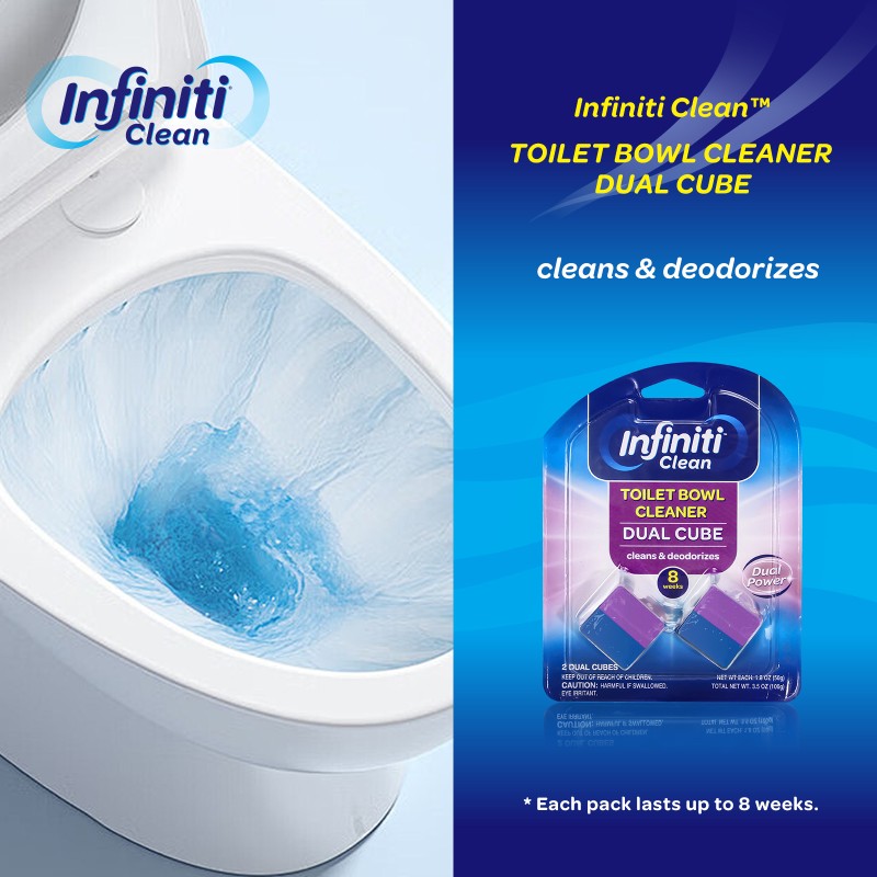 Toilet Tank Cleaner Manufacturer - Infiniti Automatic Freshener Solid Fragrance Tablets